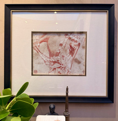 Conté Drawing Framed Limited Edition Print