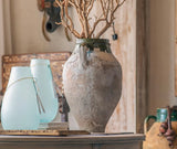 Balinese Frosted Glass Luminaries