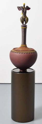 Ceremonial Bird Pot: Abena by Jenny Pohlman and Sabrina Knowles