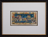 Mughal Miniature Procession Painting SR.18