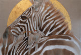 Zebra Montage Triptych I - II - III